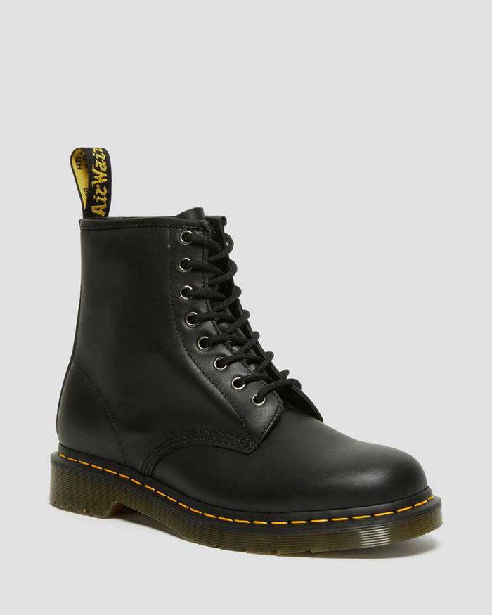 Dr Martens Mens 1460 Nappa Leather Lace Up Ankle Boots Black - 74502ZCED